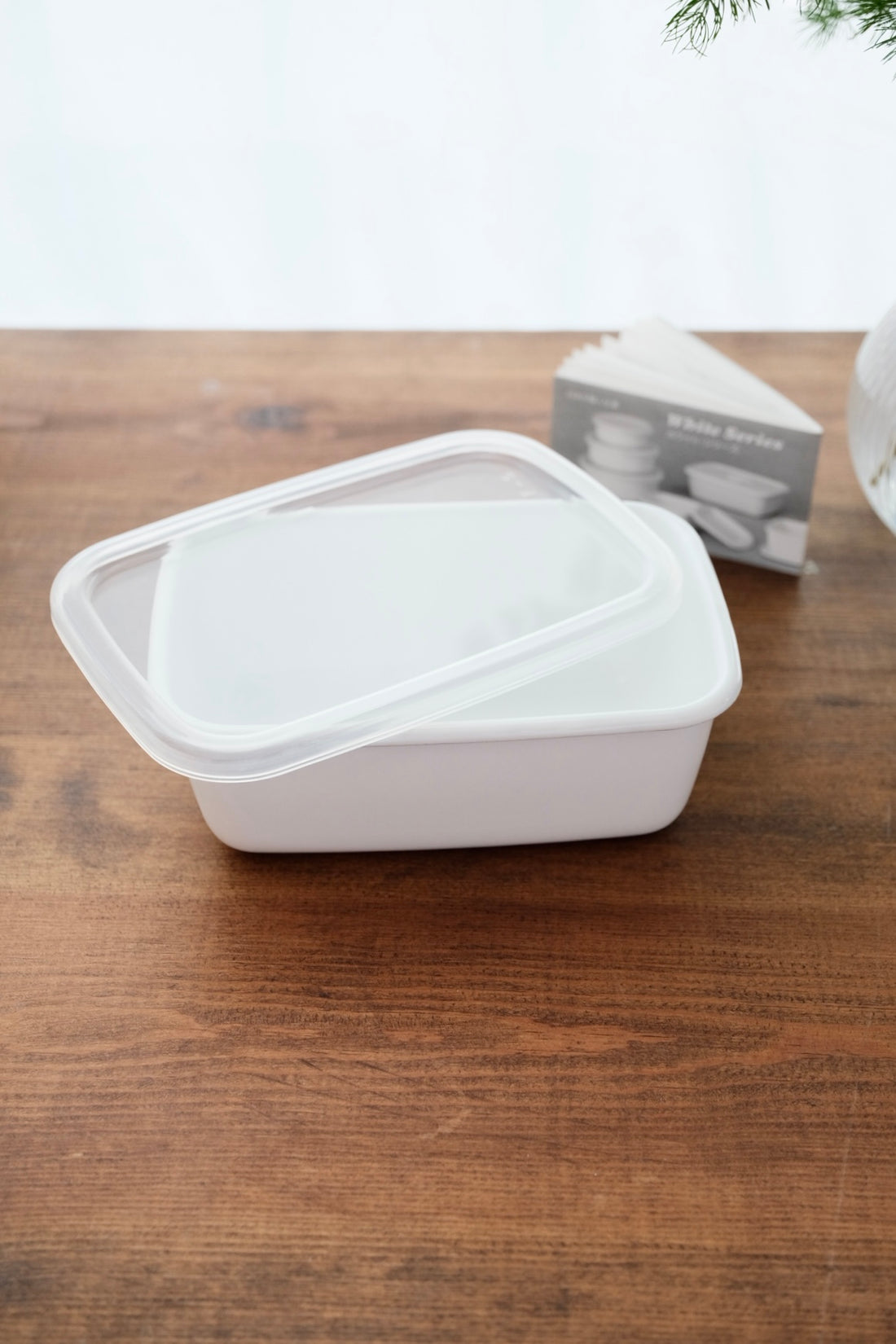 Noda Horo White Series Enamel Food Container
