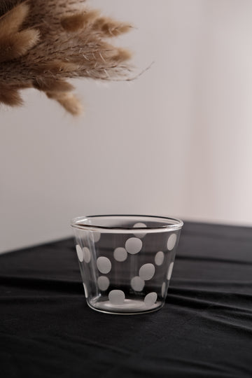 Miki Yamaguchi 山口未来 Toujours Glass Tumbler Dot (heat resistant)