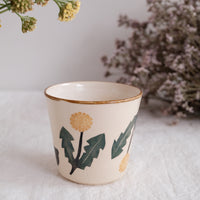 Nakagaki Tomoko Water Color Hand Painted Teacup  #1