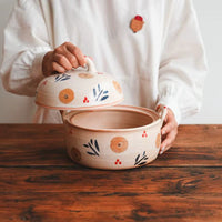 Kumiko Ishikawa 石川久美子 Flower Clay Pot KI18