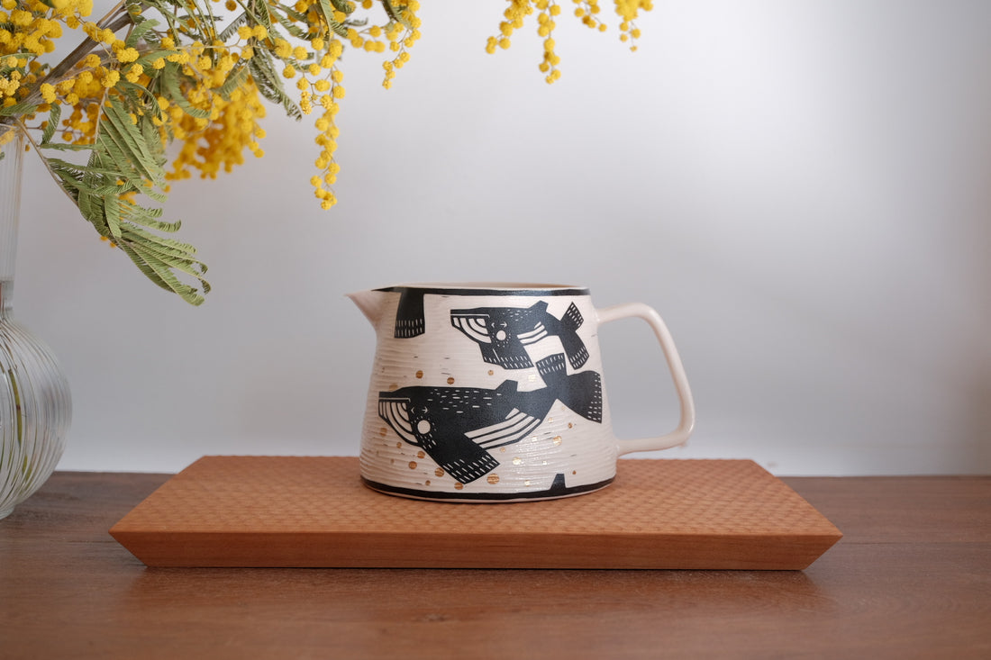 Shirogarasu Studio Humpback Whale Coffee Jug