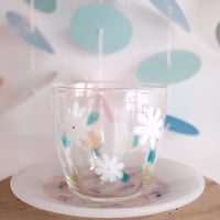 Fuji Glass Studio Flower Glass Cup