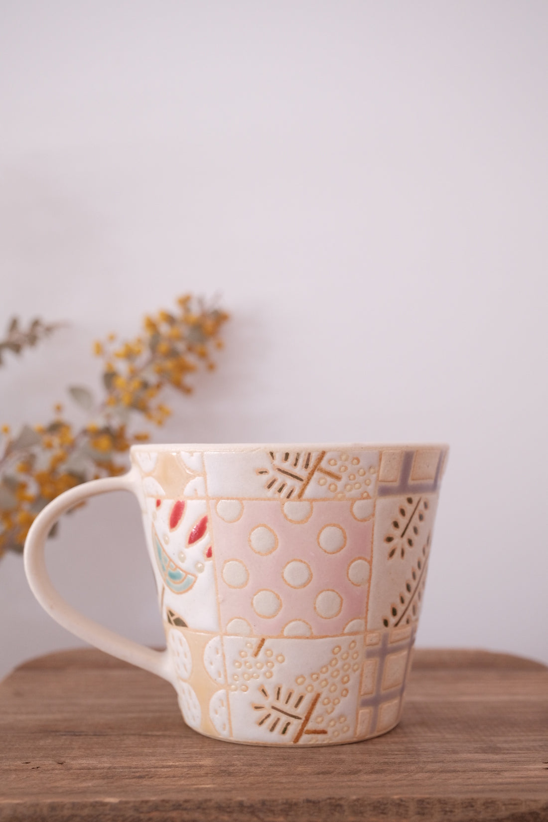 Makiko Furukawa 古川真紀子 Leaf Mug - Large