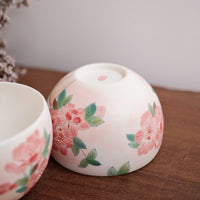 Baizhi Studio- Wild Rose Cat Coffee/Tea Egg Shape Cup