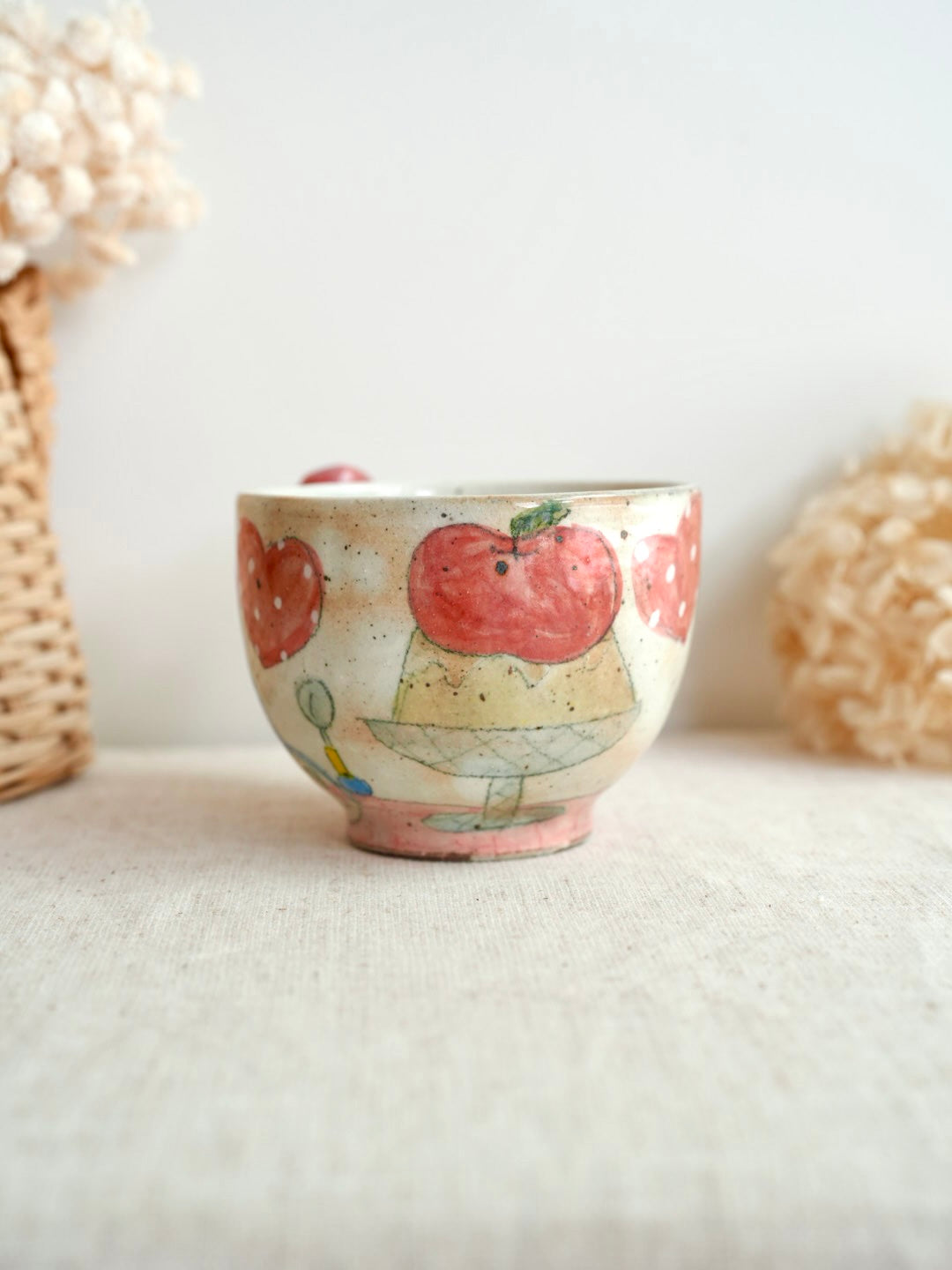Asako Yamaguchi 山口麻子 Animal Large Round Mug AI02