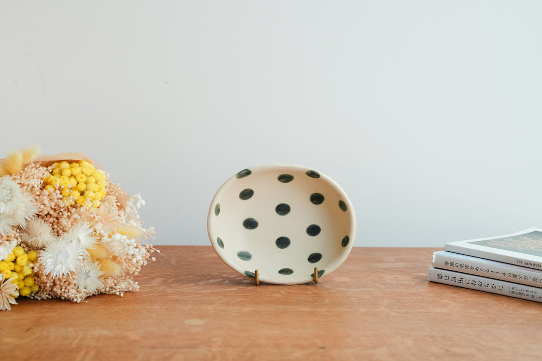 Ken Aoki 青木挙 Small Oval Bowl KE12