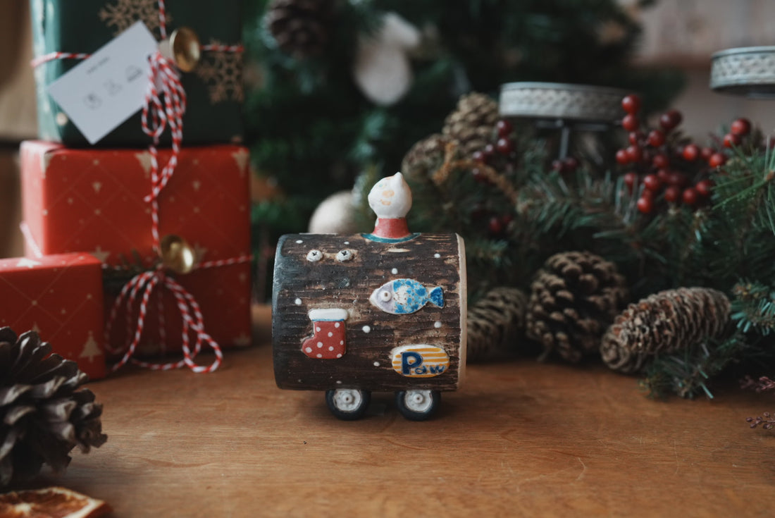 Akio Toyama 外山亜基雄 - Wood Grain Car Mug AT01
