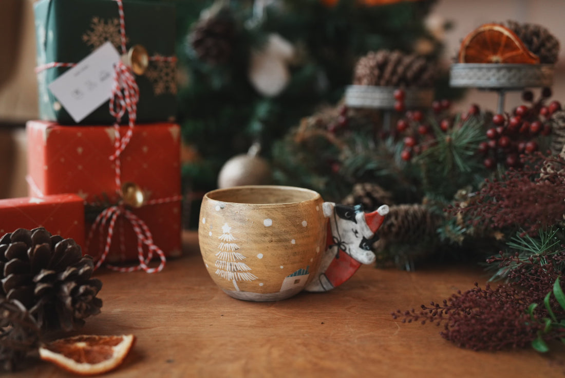 Fumiko Tsuchihashi 土橋文子 - Christmas Mug FT22