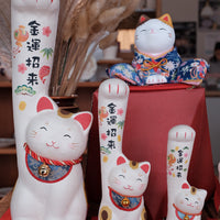 木村桜士堂 Paper Lucky Cat - Wealth