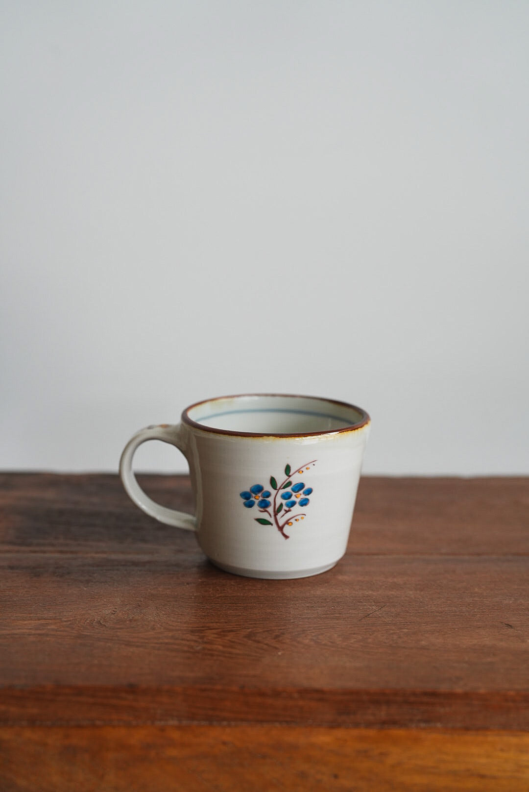 Kazuaki Shimura 志村和晃- Hand-Painted Floral Mug KAS08