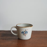 Kazuaki Shimura 志村和晃- Hand-Painted Floral Mug KAS08
