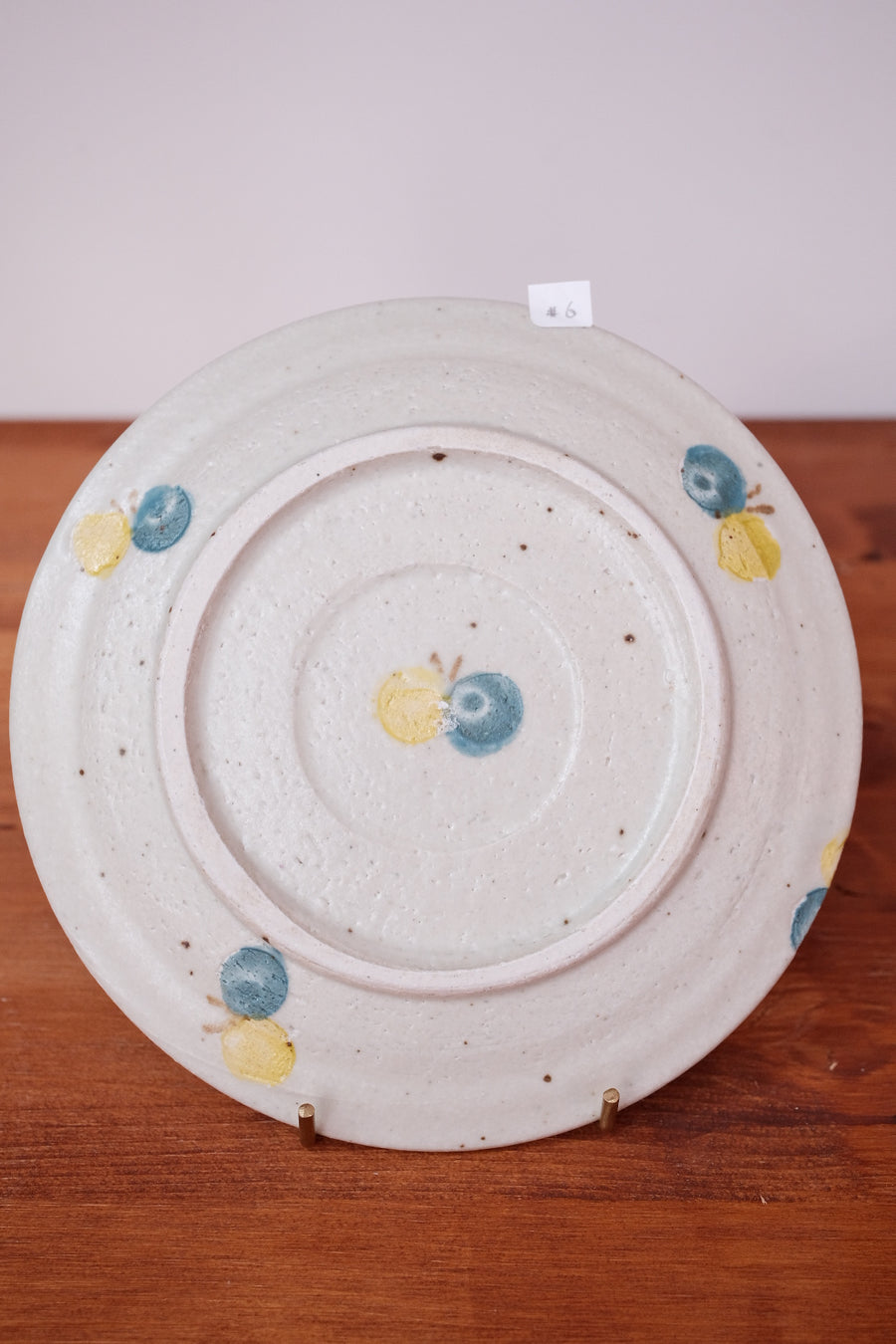 Haruko Harada 原田晴子 Round Plate 17cm - HH27 #6