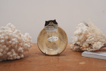 Fumiko Tsuchihashi 土橋文子 - 14cm Animal Plate FT16 #1