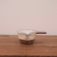 Emishi Kobo 池田匡優&美弥子 - Small Bowl with Handle and Spout EK23