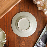 Atelier Gyuusha Small Floral Shape Round Plate