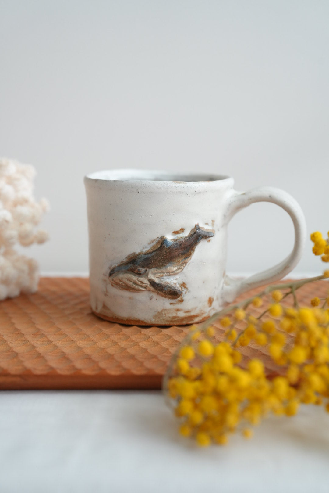Tatsuo Horimizu 堀水達雄 Whale Mug TH02