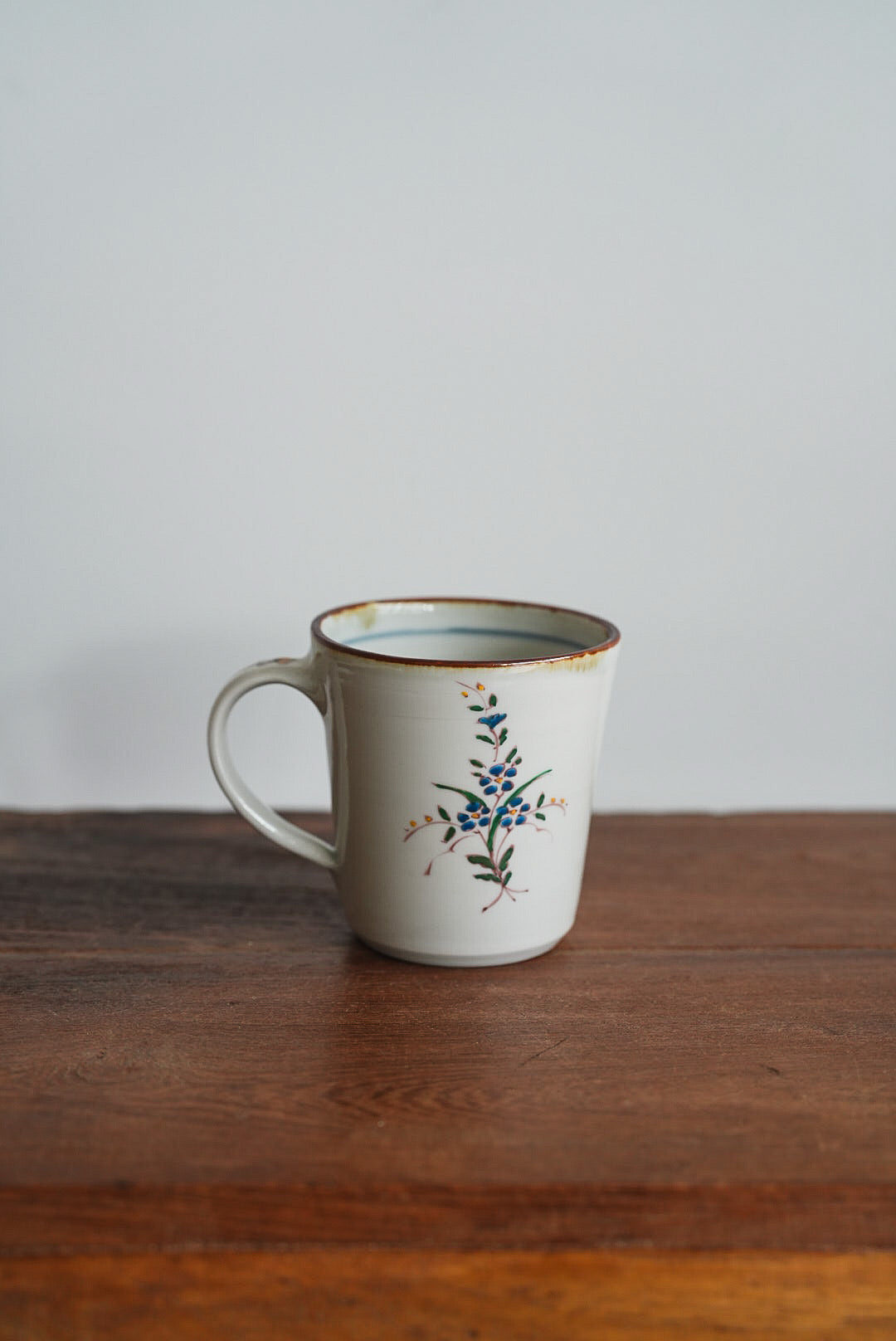 Kazuaki Shimura 志村和晃- Hand-Painted Floral Mug – Large KAS07