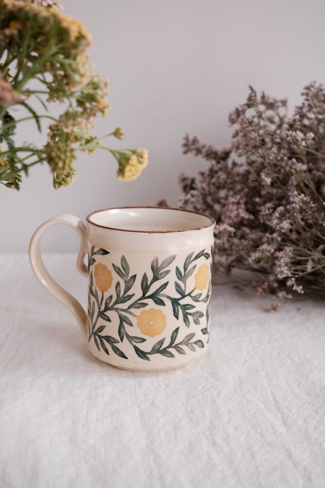 Nakagaki Tomoko Water Color Hand Painted Mug - KP14