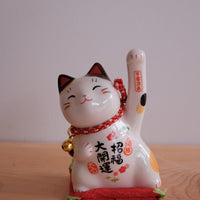 木村桜士堂 Ceramic Lucky Cat - Blessing