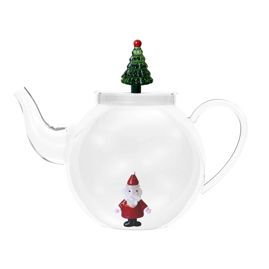 Ichendorf Teapot Santa Claus Christmas Tree Lid