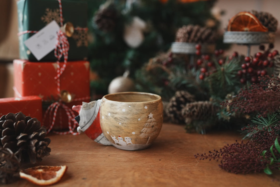 Fumiko Tsuchihashi 土橋文子 - Christmas Mug FT22