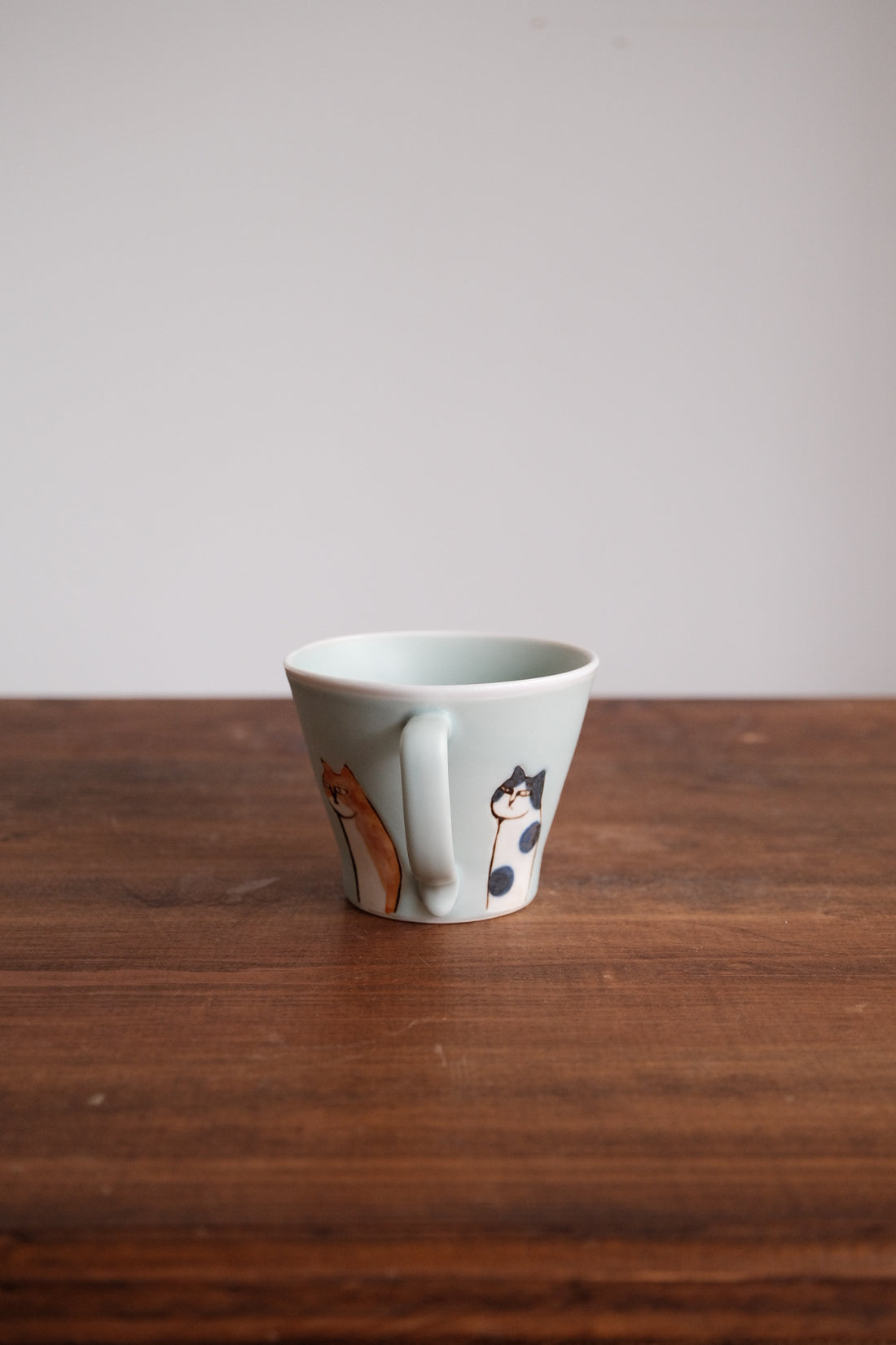Hasami Ware Matte Cat Mug