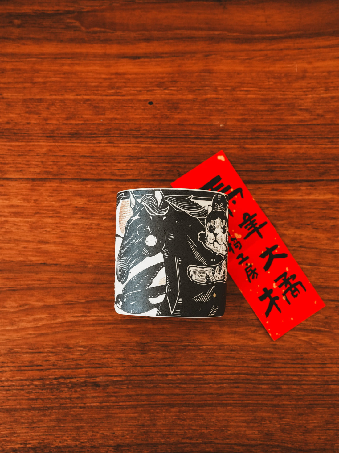 Shirogarasu Studio Chinese Zodiac Limited Edition - Horse Cup BY19