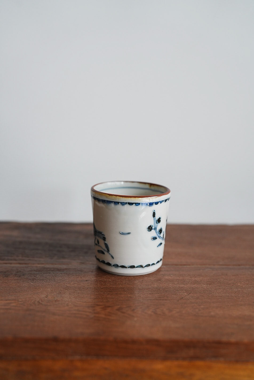 Kazuaki Shimura 志村和晃- Sometsuke Bird Motif Mug KAS05