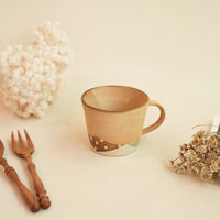 Makiko Sato 佐藤牧子- Brown Mixed Pattern Mug MS10