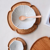 Kazunori Takatsuka 高塚和則 Flower Plate Cherry Wood Large KU07