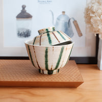 Mino Ware Small Bowl with Lid