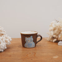 Tomoko Kubo コンガリ舍 Blue Bear Mug TK06