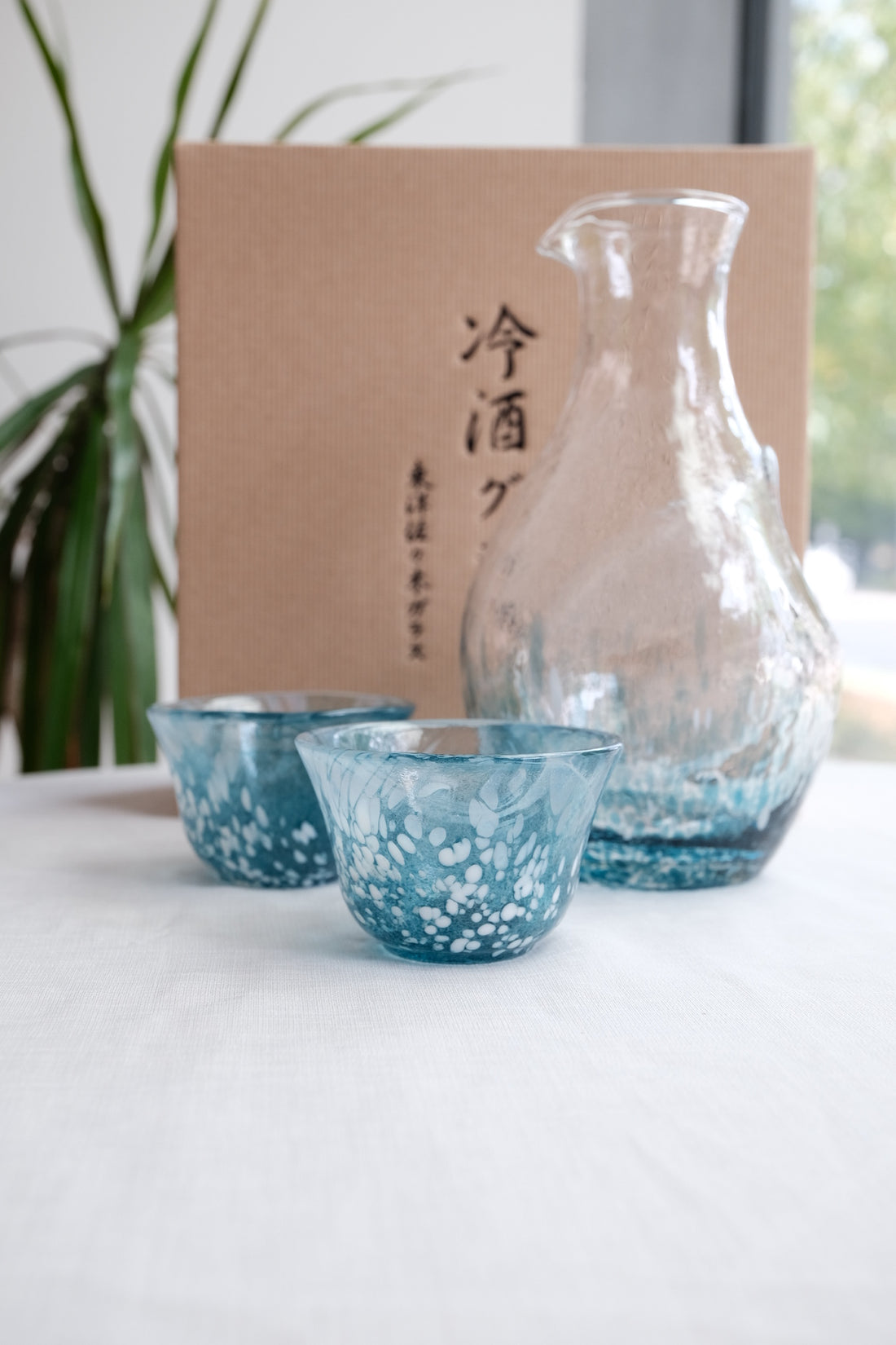 Toyo-sasaki Sake Gift Set - Blue