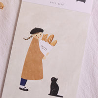 Mariko Fukuoka x Cozyca Products Postcard NoteBook