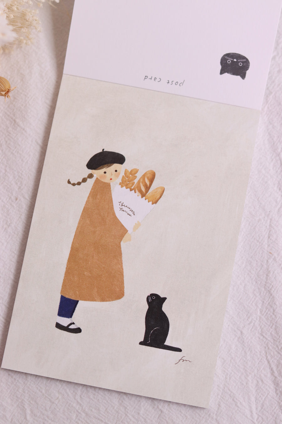 Mariko Fukuoka x Cozyca Products Postcard NoteBook