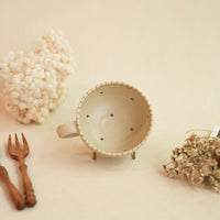 Chiho Yoshida 穗屋工房 Mug - Line & Dots CY14