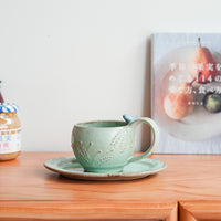 Satomi Motohashi 本橋里美 Bird Mug SM09