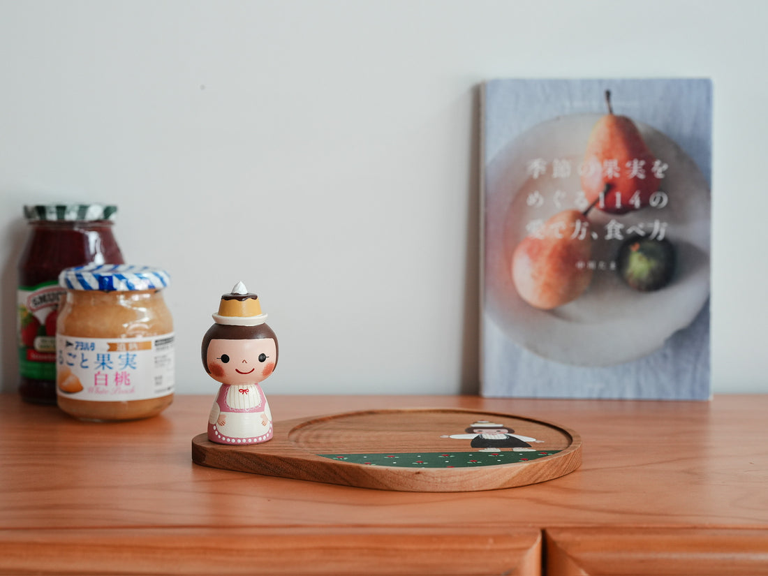 Kiezakka 木繪雜貨 Coffee Plate - Pudding KZ06