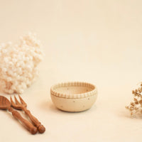 Chiho Yoshida 穗屋工房 Small Bowl - Line & Stars CY12