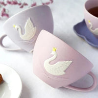 Mashiko Pottery Yoshizawa Swan Mug