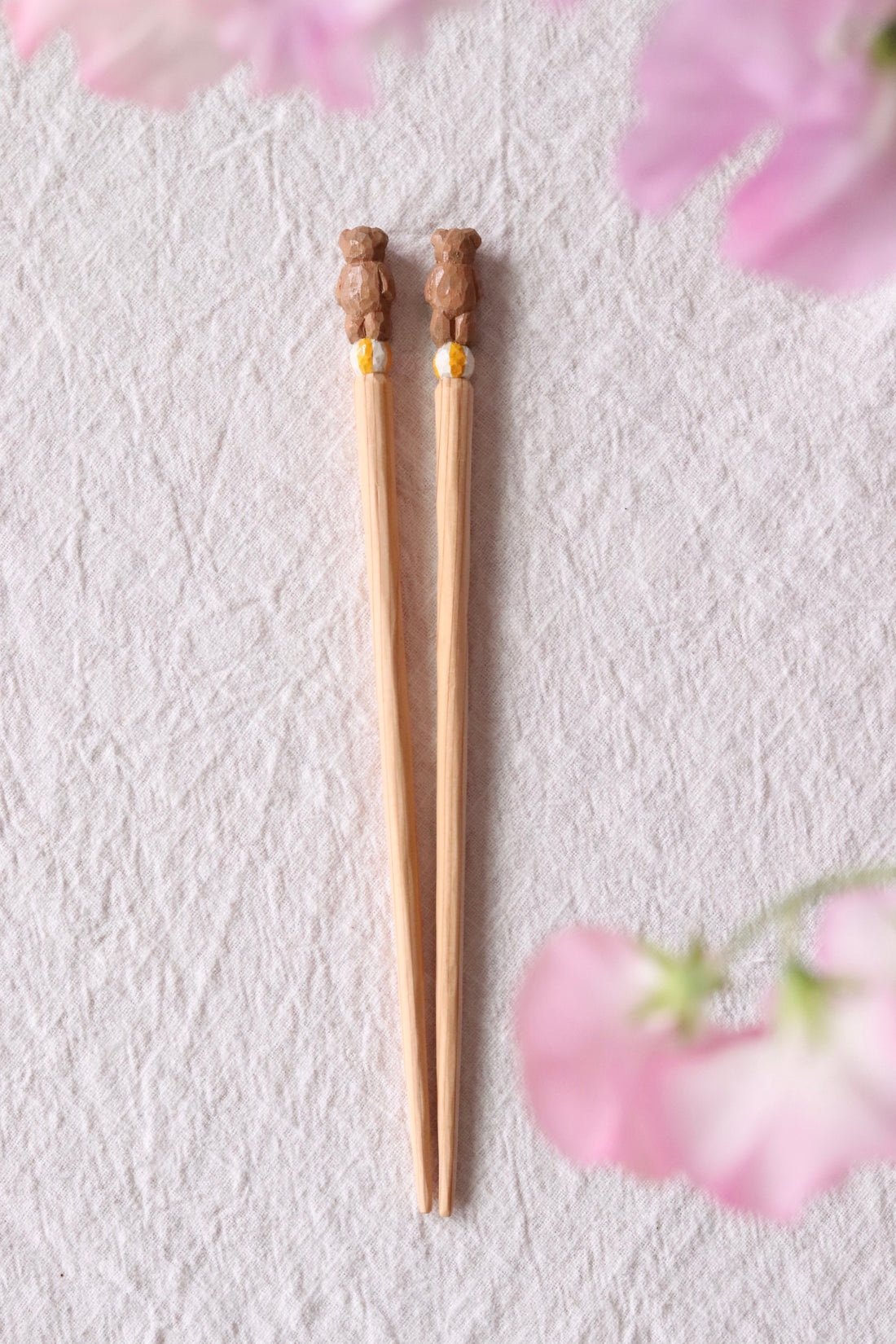 Ayataro Chopsticks - Bear with Ball - aya05