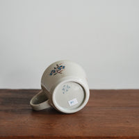 Kazuaki Shimura 志村和晃- Hand-Painted Floral Mug KAS08