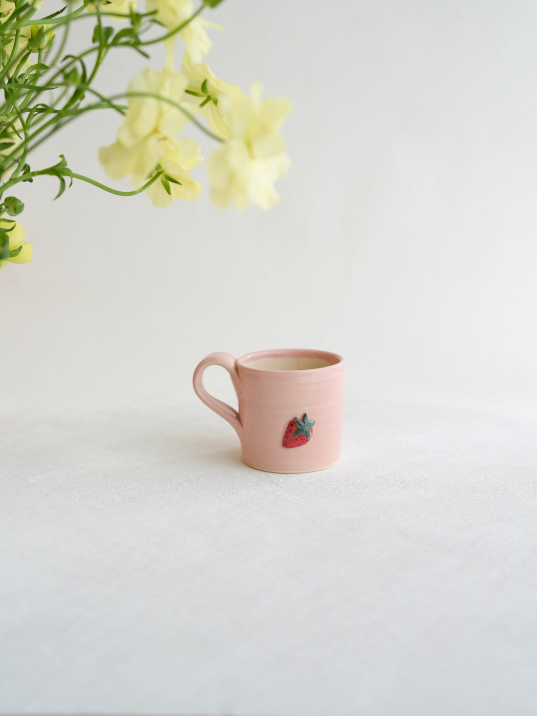 Fumiko Kondo 近藤布美子 - Pink Rabbit Small Mug FK25