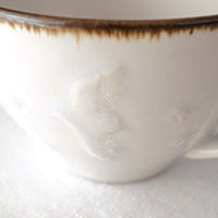 Mashiko Pottery Yoshizawa Bird and Star Sign Mug