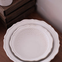 Mishiko Ware White Lace Collection