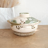 Donabe Banko Ware No.9 Grass Clay Pot