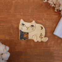 Shoko Hirano 平野照子 Mini Cat Plate SR16