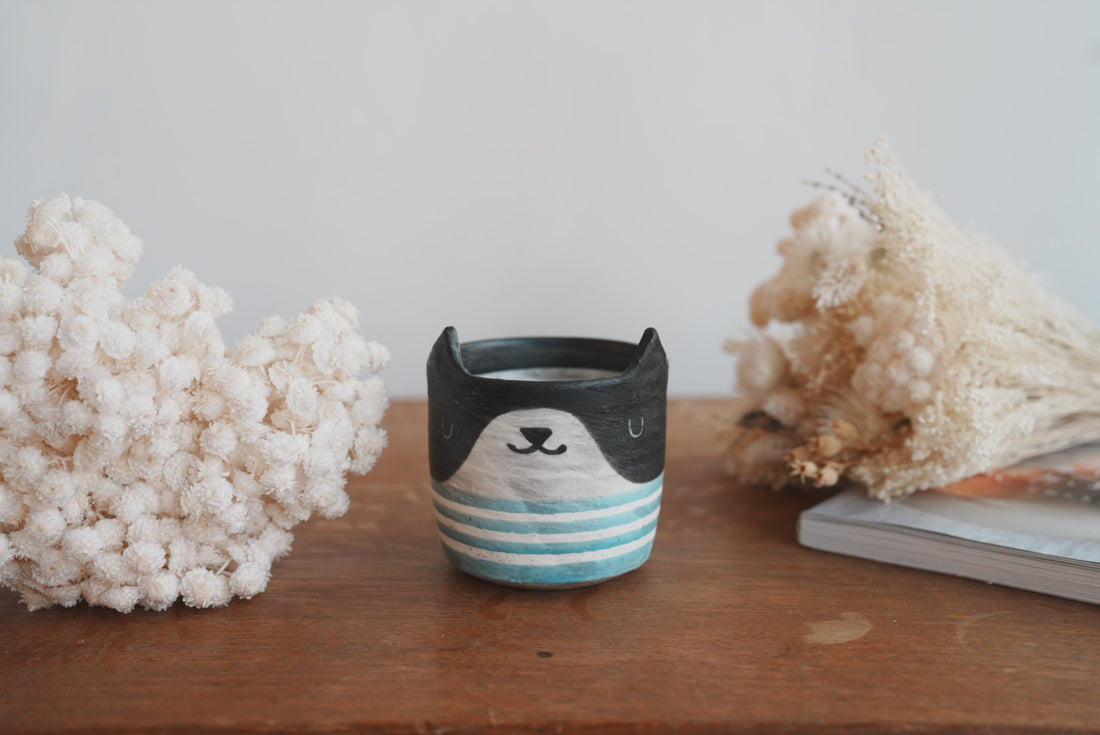 Fumiko Tsuchihashi 土橋文子 - Mug with Ears FT05 #13