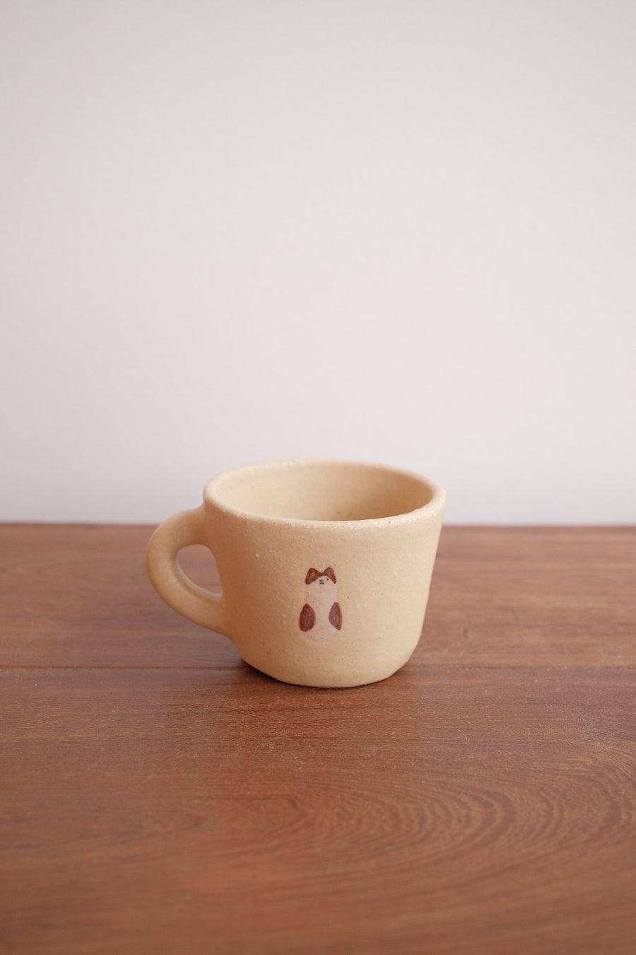 Aya Watanuki 綿貫彩 Mug - Small (Yellow Cat)