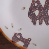 Kato Mikiko 加藤美纪子 Oval Curry Plate - MK10